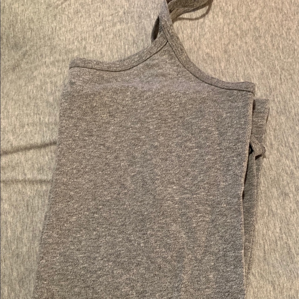 Buckle extra long tank tops